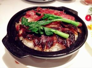 番芋腊味煲仔飯 番芋腊味煲仔飯