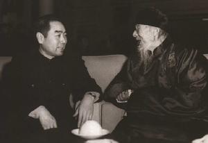 1963年1月 周總理與齊白石