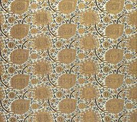 織金胡桃紋錦 織金胡桃紋錦