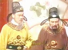 《一代女皇》中的張文瓘（左）與戴至德