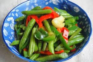 紅椒四季豆 紅椒四季豆