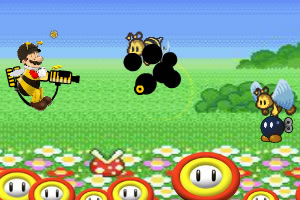 馬里奧蜜蜂防禦 馬里奧蜜蜂防禦