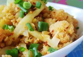 涼拌花菜 涼拌花菜