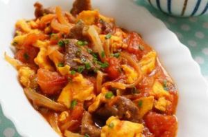 番茄滑蛋牛肉 番茄滑蛋牛肉