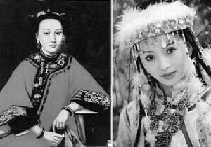 （圖）乾隆皇帝的香妃