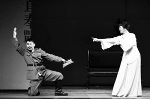 何雲偉在《北國佳人》中串演遲鼎斌