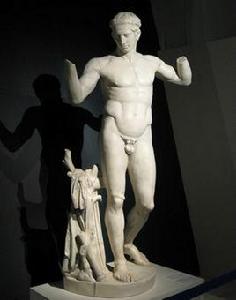 束髮的運動員 束髮的運動員