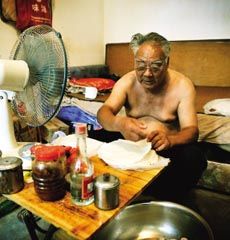 蛋餅大爺忙碌的一天