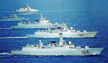 中國海軍艦艇編隊