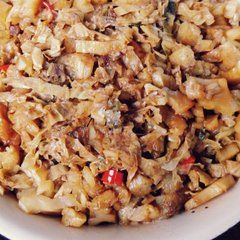 梅菜肉末炒米飯