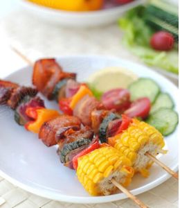 繽紛蒜香烤肉串 繽紛蒜香烤肉串