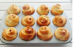 玫瑰小麵包