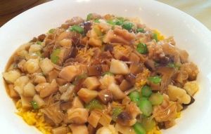 鮑汁蘿蔔拼蝦球 鮑汁蘿蔔拼蝦球