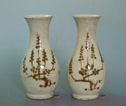 梅花紋觀音瓶 梅花紋觀音瓶