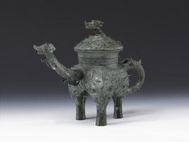 春秋獸面紋龍流盉 春秋獸面紋龍流盉