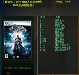 蝙蝠俠阿卡姆瘋人院修改器 蝙蝠俠阿卡姆瘋人院修改器