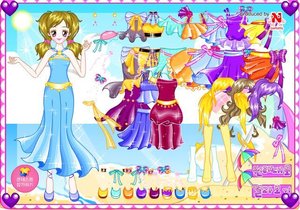 海邊小美女 海邊小美女