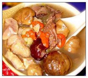 板栗燉母雞 板栗燉母雞