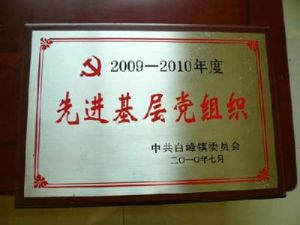 09-10年度先進基層黨組織