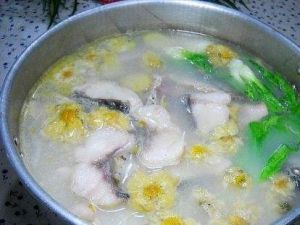 菊花雙魚火鍋 菊花雙魚火鍋