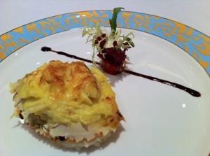 芝士牛油焗蟹餅 芝士牛油焗蟹餅