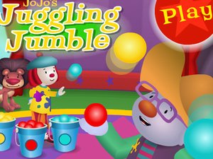 雜技拋彩球 雜技拋彩球