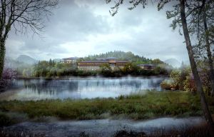 綠地拾野川 綠地拾野川