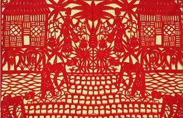 德宏傣族手工藝剪紙 德宏傣族手工藝剪紙