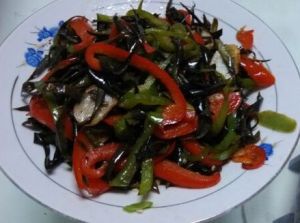 乾煸茄子皮 乾煸茄子皮