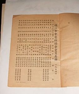 《鎮江市中醫師協會會員名冊》