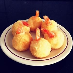 土豆泥鮮蝦球 土豆泥鮮蝦球