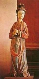 晉祠聖母殿侍女像 晉祠聖母殿侍女像