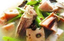 蓮藕冬瓜瘦肉扁豆湯