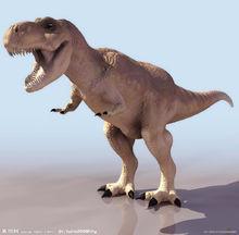 獸腳亞目 霸王龍圖