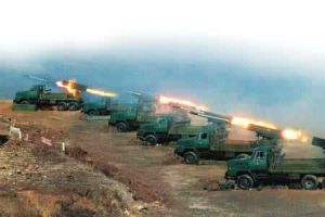 朝韓炮戰 朝韓炮戰