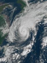 強颱風馬勒卡 衛星雲圖