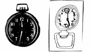 就是Y畫的懷表。