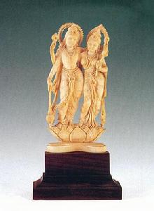 牙雕印度教神像