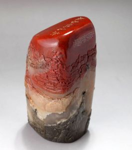 微畫雕《春色滿長安》