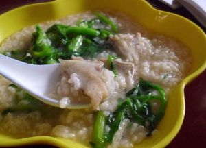 剝皮魚西洋菜粥 剝皮魚西洋菜粥