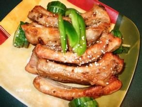 孜然蜜汁烤排骨