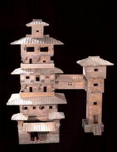 七層連閣式陶倉樓 七層連閣式陶倉樓