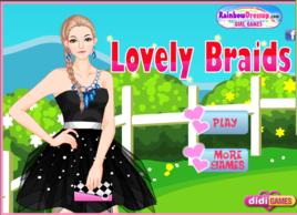 可愛辮子女孩 可愛辮子女孩