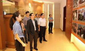 圖為萬庭祥在陝西調研工作