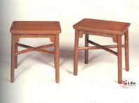 明黃花梨十字棖長方凳