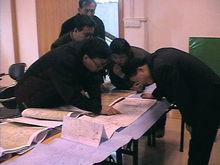 認真查看線路走向及站場設定