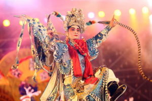 2008年第二屆北路壯劇藝術節上的壯劇表演