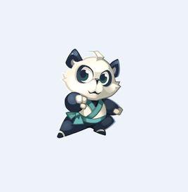 熊貓[手遊《嗨皮精靈遺蹟之塔》虛擬寵物]