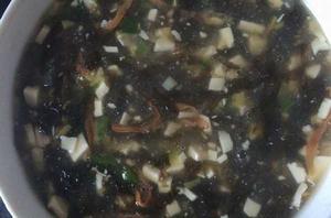 紫菜馬蹄豆腐羹