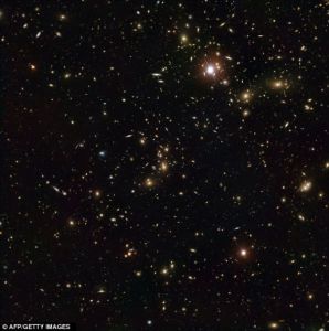 成員星系質量僅僅占據了阿貝爾-2744星系總質量的5%不到,其它大約20%的質量是彌散的氣體物質